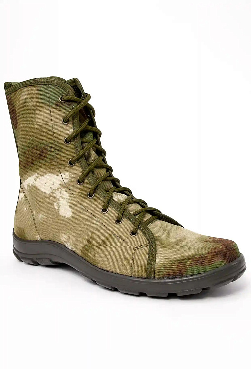 КК-15 Ботинки "К-1" Зеленые Ткань   